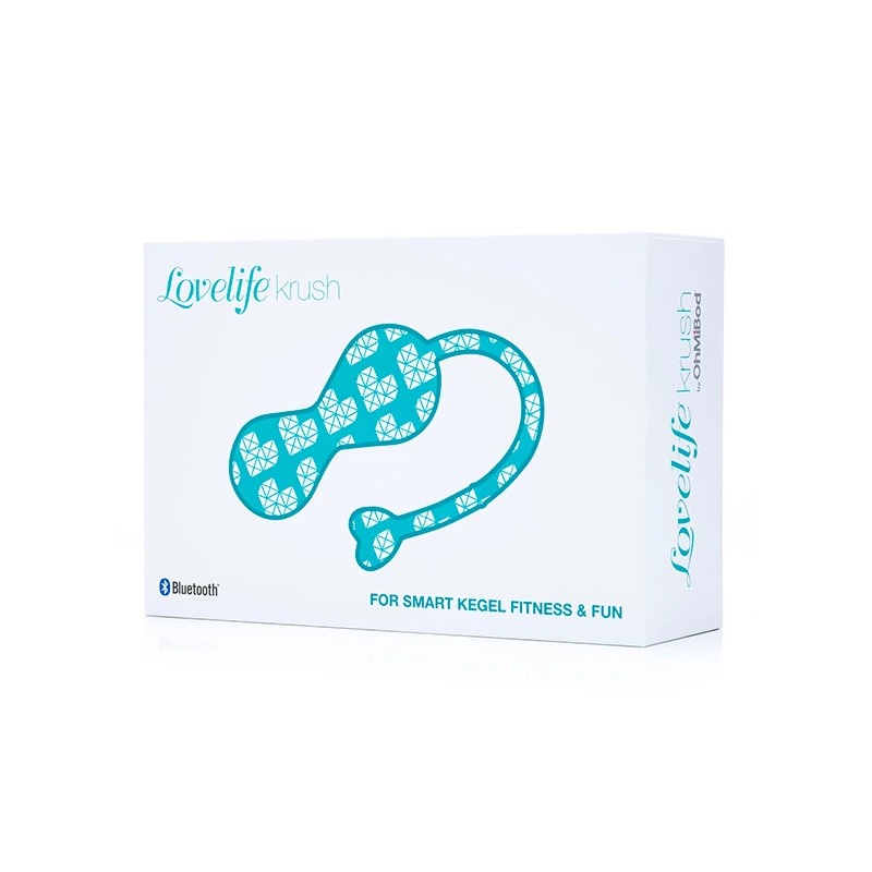 Kulki gejszy - Lovelife by OhMiBod Krush Turquoise